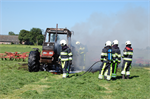 Prio 1 Brand Wegvervoer Land Bouwvoertuig Beintemawei Westergeest